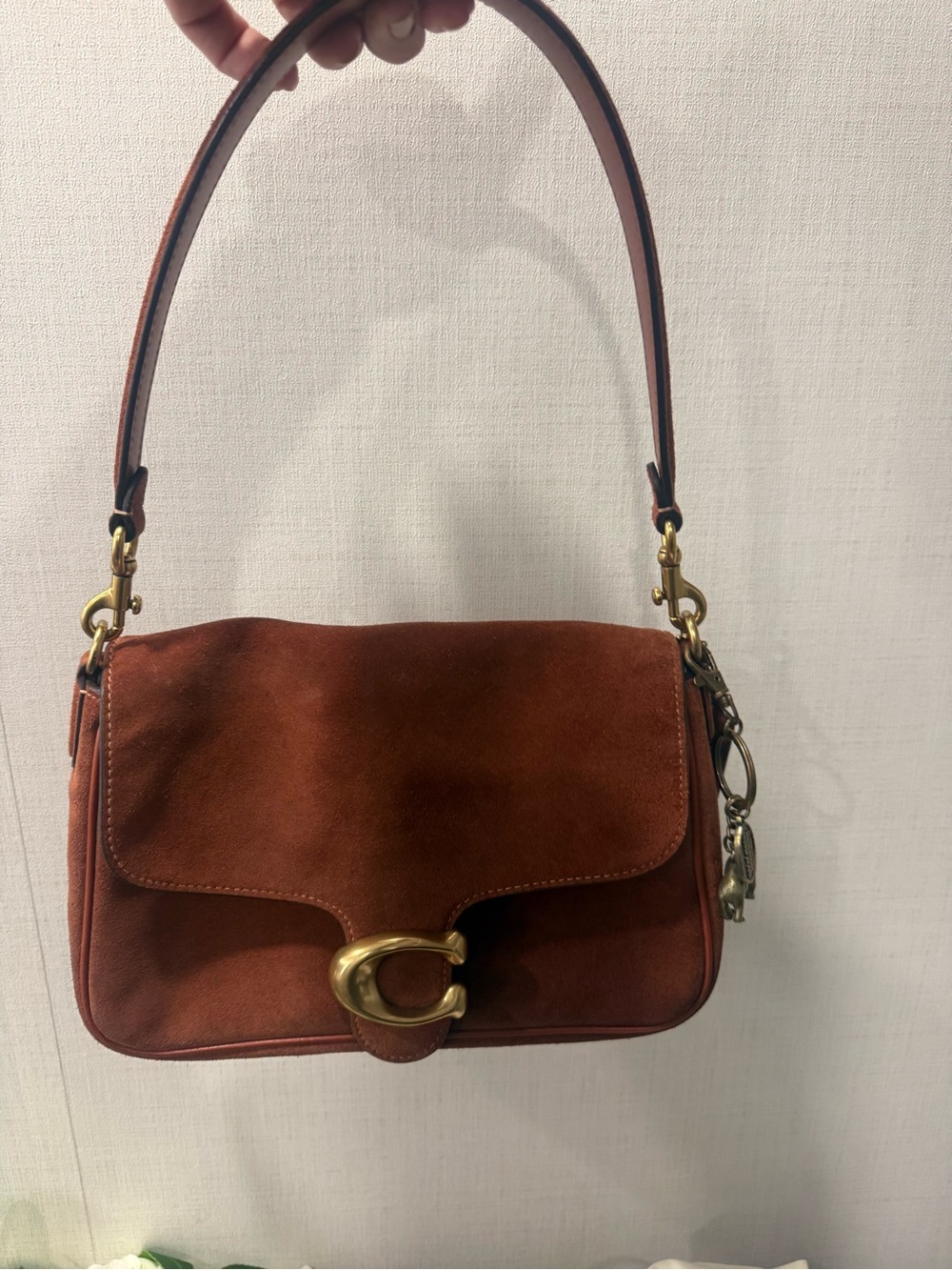 Coach soft suede Tabby 26